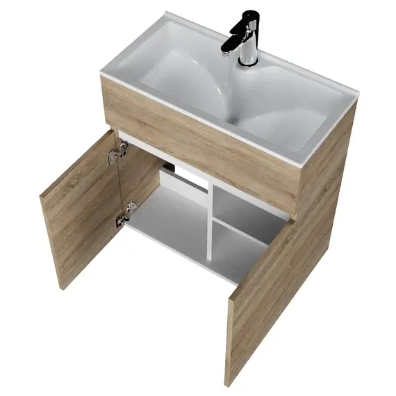 Тумба подвесная с раковиной 1Marka Mira