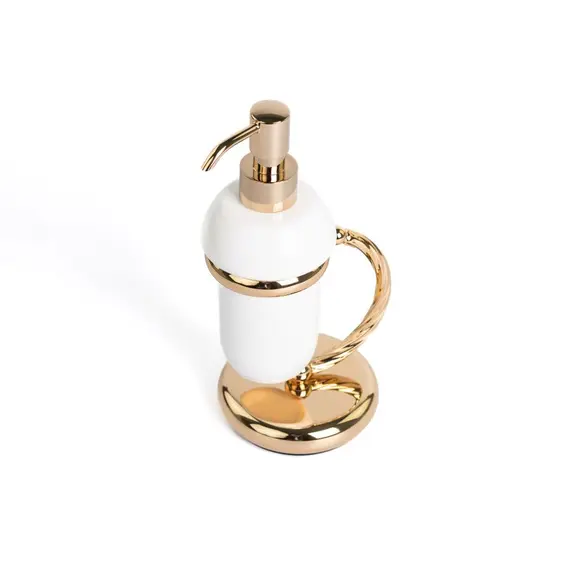 Stil Haus Giunone  настольный керамический дозатор   золото