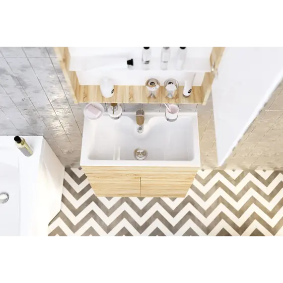 Тумба подвесная с раковиной 1Marka Mira