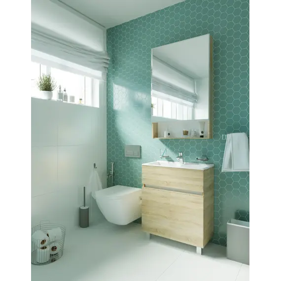 Тумба напольная с раковиной 1Marka Mira