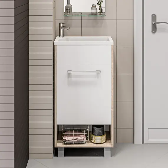 Тумба напольная с раковиной 1Marka Lira