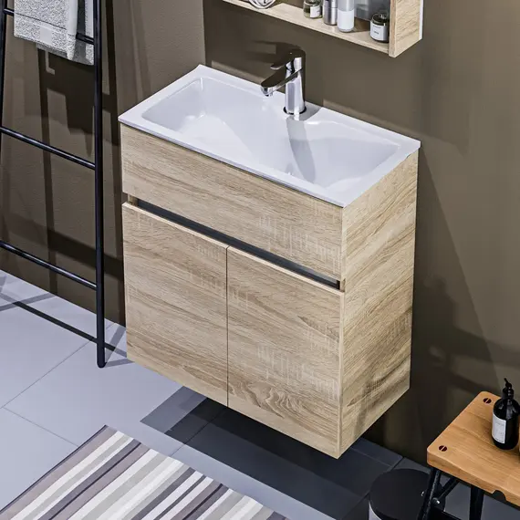 Тумба подвесная с раковиной 1Marka Mira