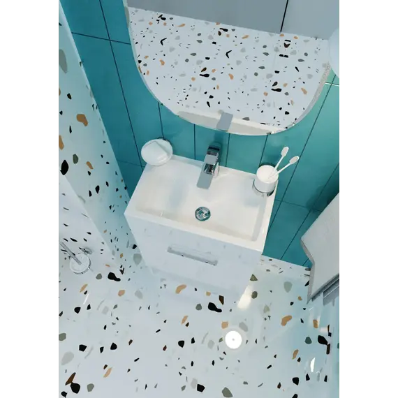 Тумба напольная с раковиной 1Marka July