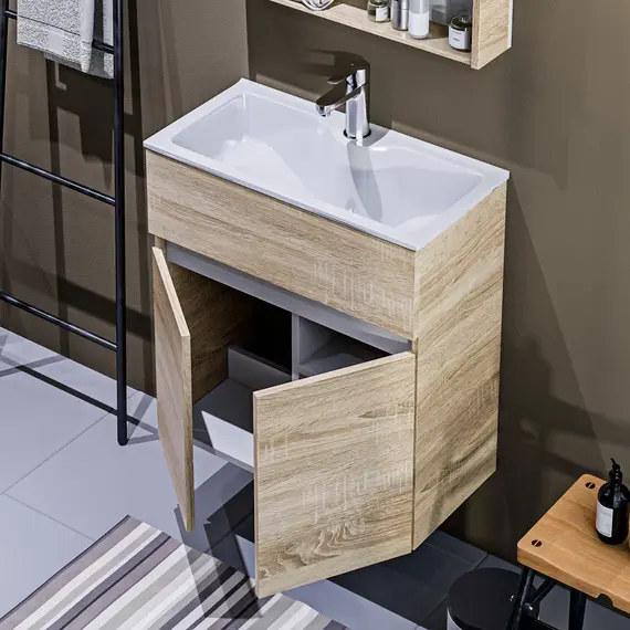 Тумба подвесная с раковиной 1Marka Mira