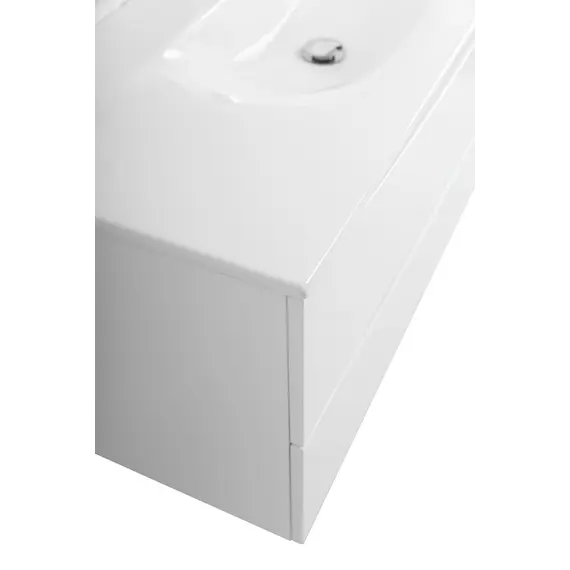 Тумба с раковиной подвесная BelBagno MARINO-CER-N Bianco Opaco