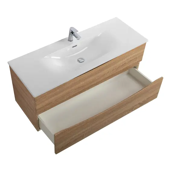 Тумба с раковиной подвесная BelBagno MARINO-CER-N  Rovere Bianco