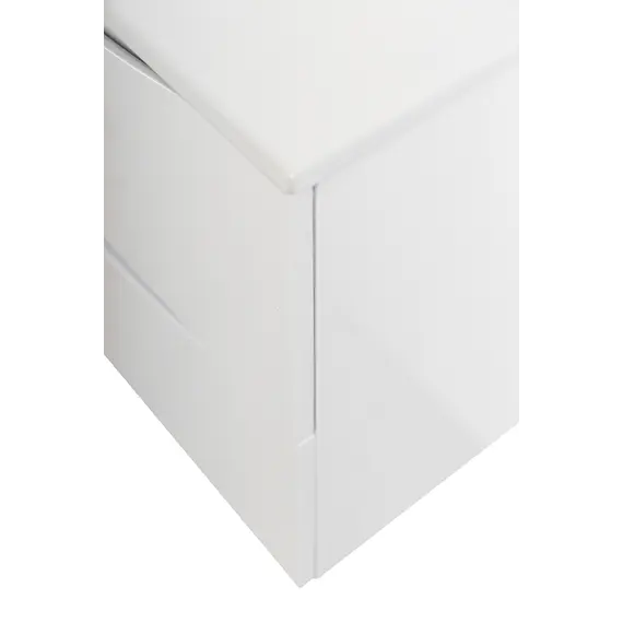 Тумба подвесная BelBagno MARINO Bianco Opaco, раковина белая/черная