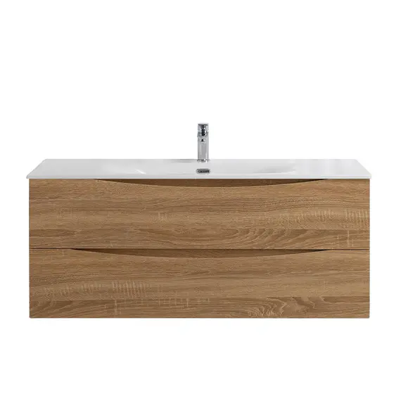 Тумба с раковиной подвесная BelBagno MARINO-CER-N  Rovere Bianco