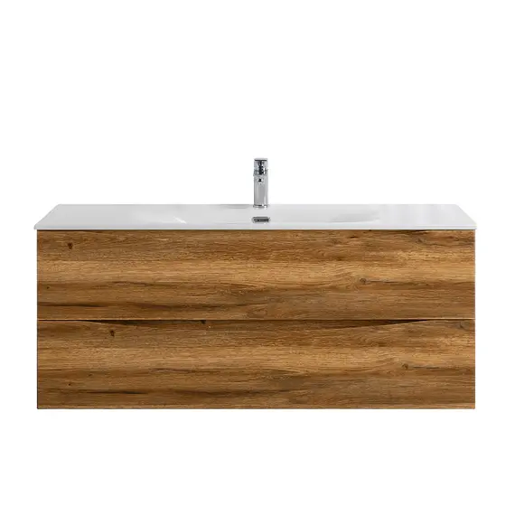 Тумба с раковиной подвесная BelBagno MARINO-CER-MINI Rovere Rustico