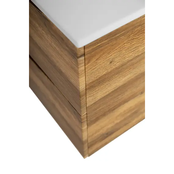 Тумба с раковиной подвесная BelBagno MARINO-CER-MINI Rovere Rustico