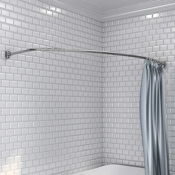 Карниз для шторы на ванну Radomir Ирма