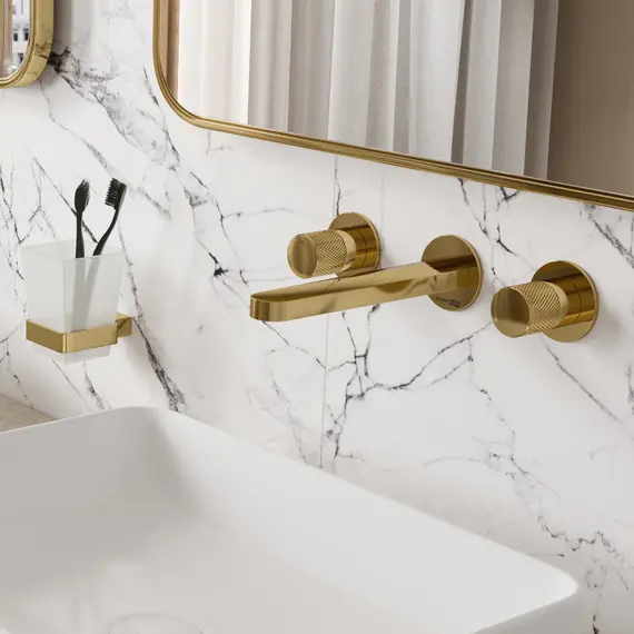 WasserKRAFT Ems 7645 Встраиваемый смеситель для раковины