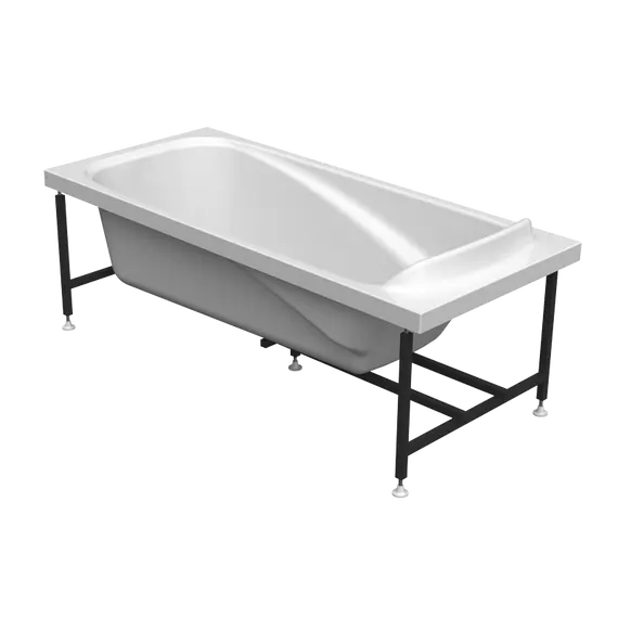 Ванна акриловая  Radomir Роза 169х77 см, правая, с фронт.панелью