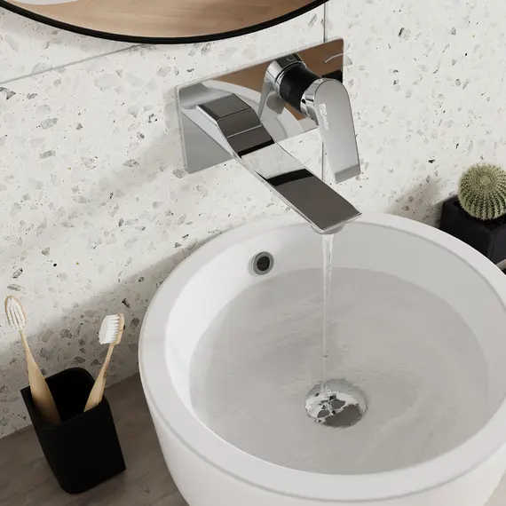 WasserKRAFT Lopau 3230 Встраиваемый смеситель для раковины