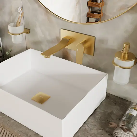 WasserKRAFT Aisch 5530 Встраиваемый смеситель для раковины