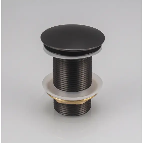 Донный клапан ACWEN для раковины клик-клак без перелива хром