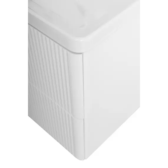 Тумба с раковиной подвесная BelBagno DUE Bianco Lucido