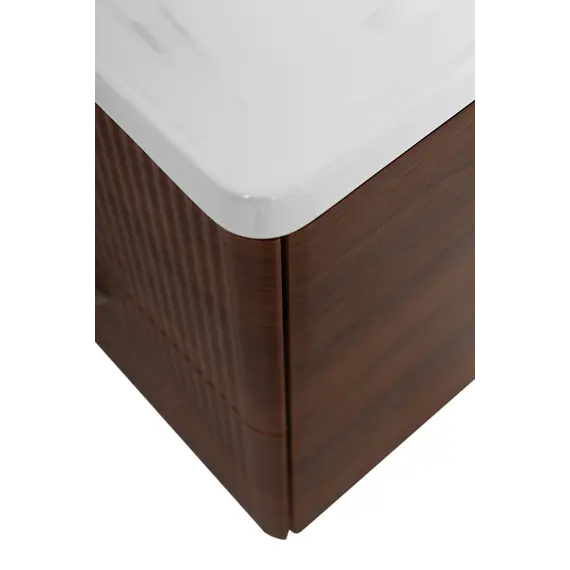 Тумба с раковиной подвесная BelBagno DUE Noce