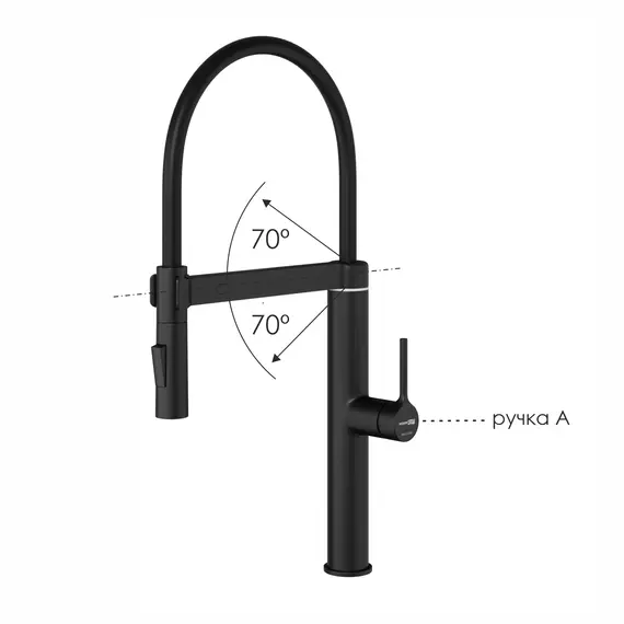 WasserKRAFT A8867 Смеситель для кухни сенсорный