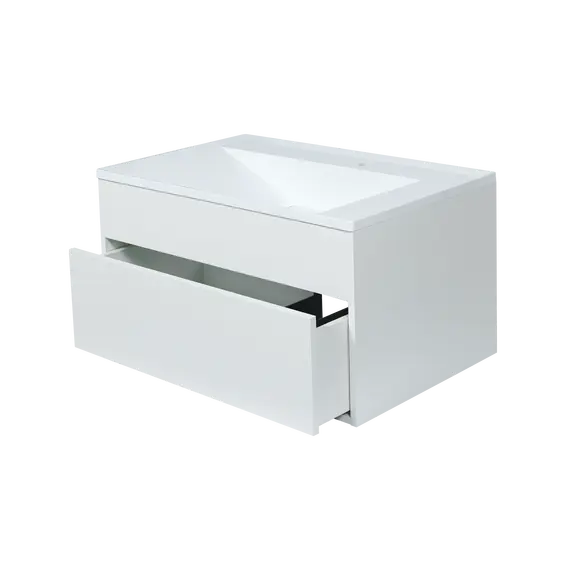 Тумба подвесная Uperwood Lotus Premium белая