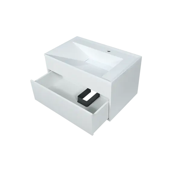 Тумба подвесная Uperwood Lotus Premium белая