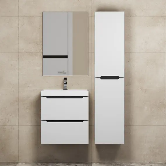 Тумба  подвесная Uperwood Tanos NEW  белая/графит