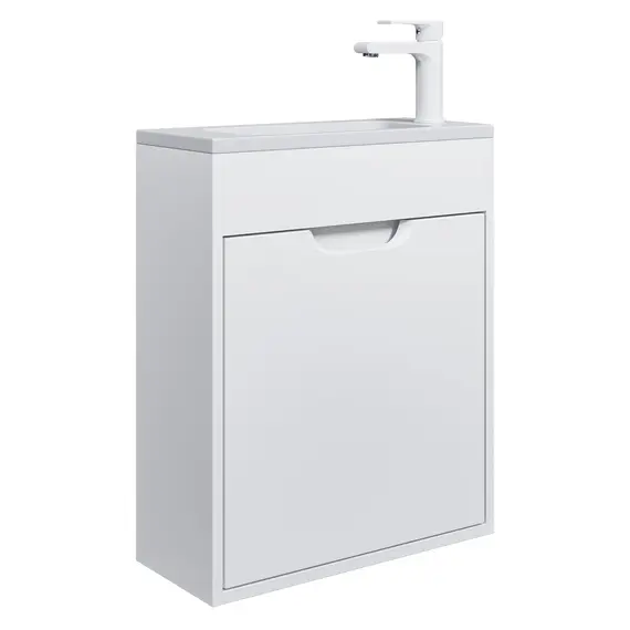 Тумба подвесная Uperwood Modul  белая матовая