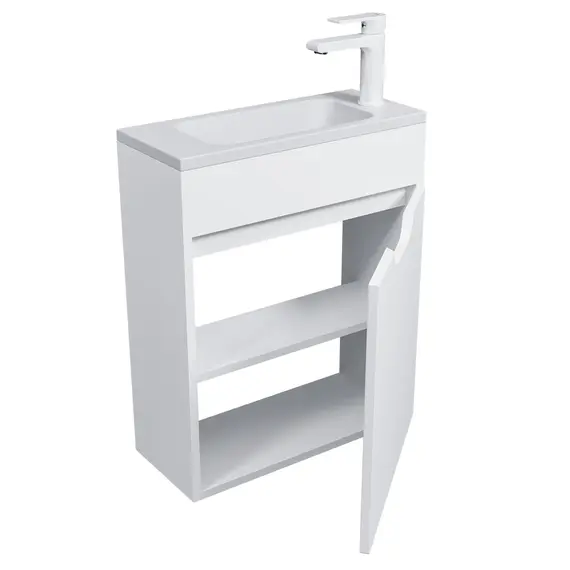 Тумба подвесная Uperwood Modul  белая матовая