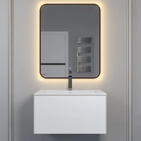 Тумба подвесная Uperwood Parma Premium, белая