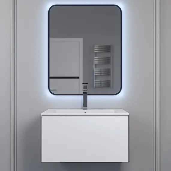 Тумба подвесная Uperwood Parma Premium, белая