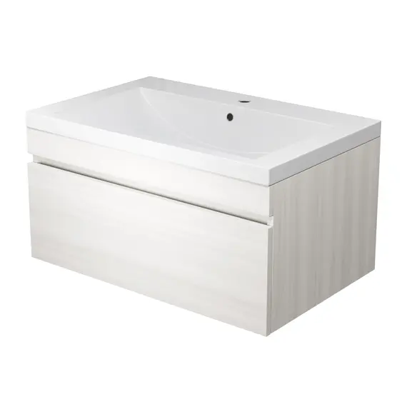 Тумба подвесная  Uperwood Eva  Дуб Харбор Белый, выдвижной ящик