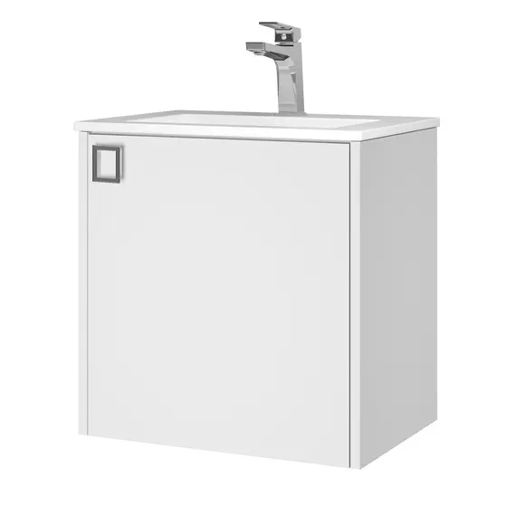 Тумба подвесная Uperwood Aurora 50 см, белый матовый