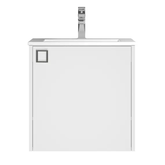 Тумба подвесная Uperwood Aurora 50 см, белый матовый