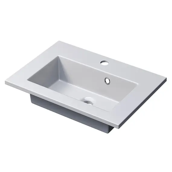 Тумба подвесная  Uperwood Aurora 50 см, бежевый матовый