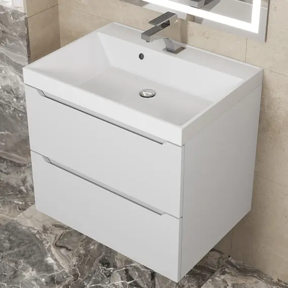 Раковина для ванной  Uperwood Classic, белая глянцевая