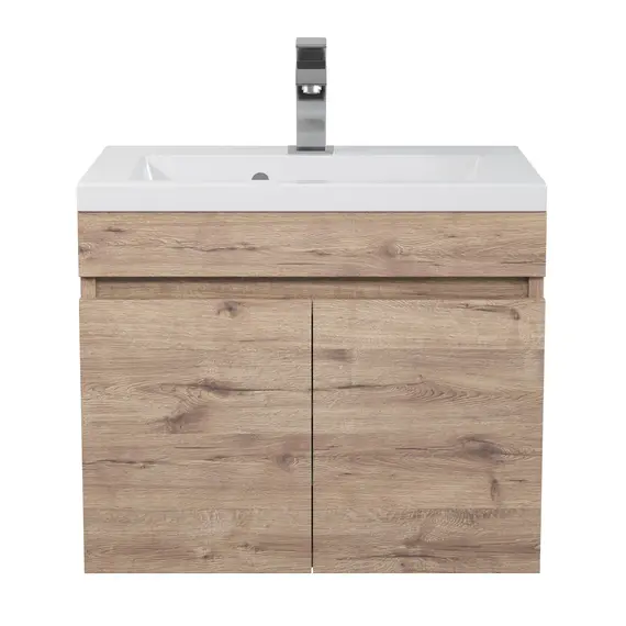 Тумба подвесная Uperwood Eva, 50 см,  Крафт Табачный, с дверцами