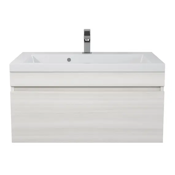 Тумба подвесная  Uperwood Eva  Дуб Харбор Белый, выдвижной ящик