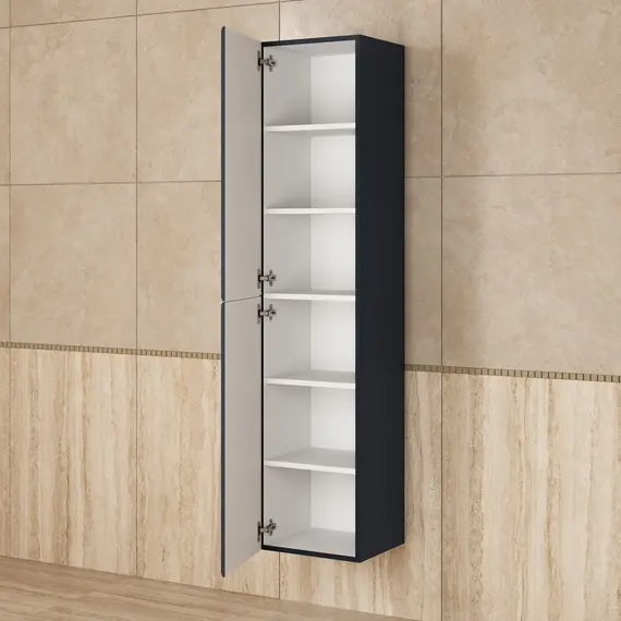 Шкаф-пенал  Uperwood Foster NEW 36х160 см, черный