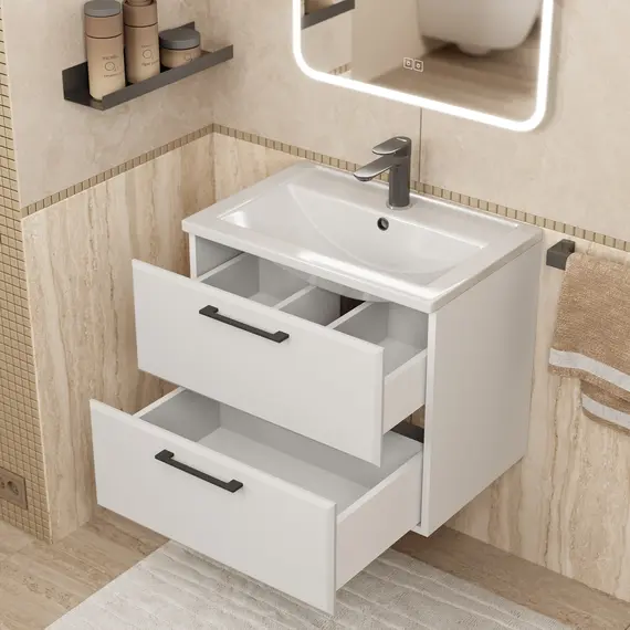 Тумба подвесная Uperwood Foster NEW  белая