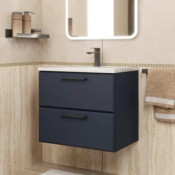 Тумба подвесная  Uperwood Foster New черная