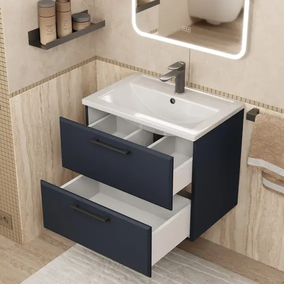 Тумба подвесная  Uperwood Foster New черная