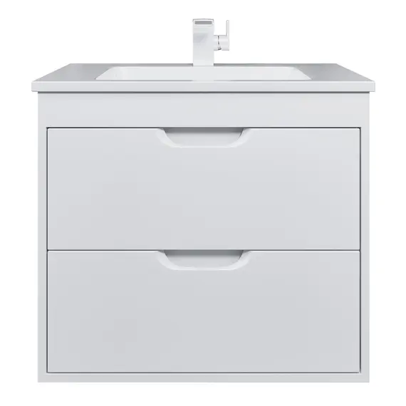 Тумба подвесная Uperwood Modul  белая матовая