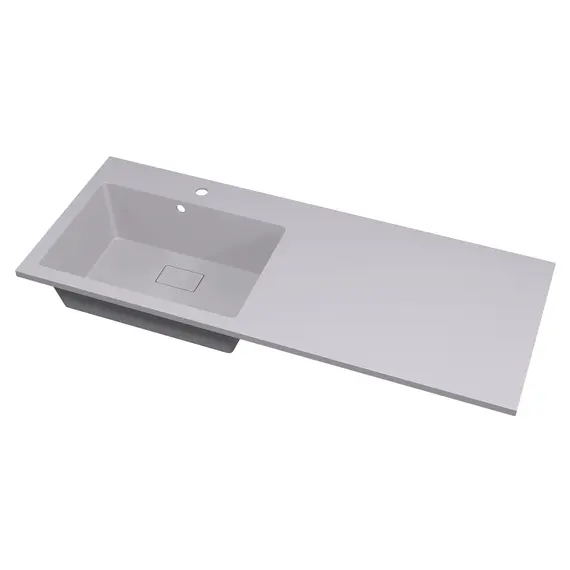 Раковина над стиральной машиной Uperwood Cosmos Quartz 120 см, левая/правая жасмин