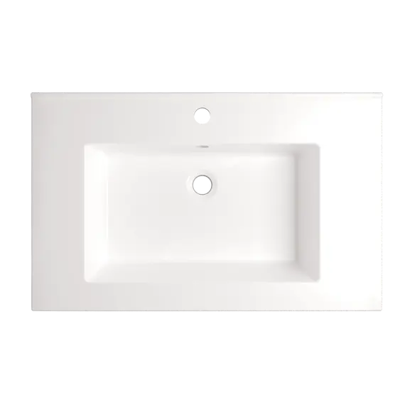 Раковина для ванной , Uperwood Parma Premium, белая глянцевая                         