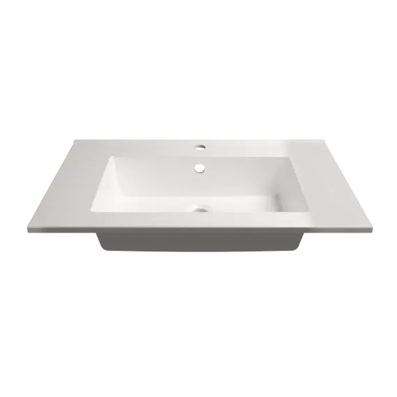 Раковина для ванной , Uperwood Parma Premium, белая глянцевая                         