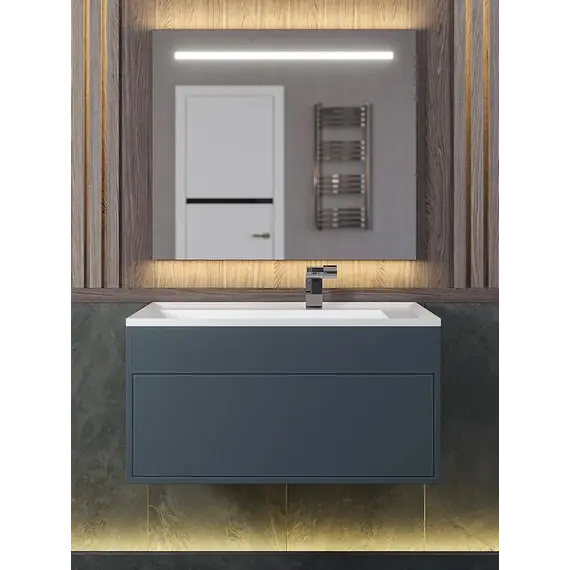 Раковина для ванной Uperwood Lotus Premium , белая матовая