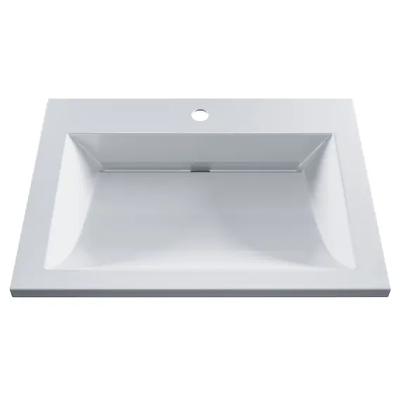 Раковина для ванной Uperwood Infinity, белая глянцевая