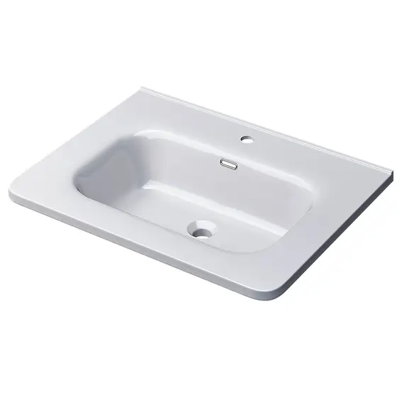 Раковина для ванной Uperwood Monica, белая глянцевая