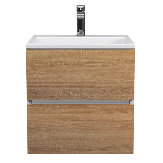 Раковина для ванной 50 см, Uperwood Barsa, белая глянцевая