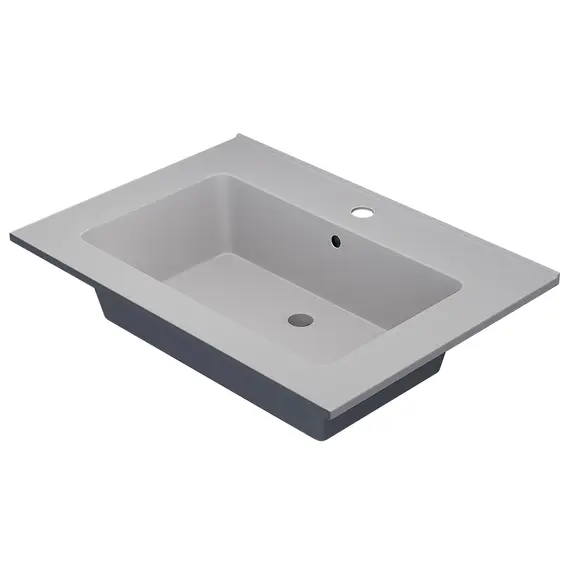 Раковина для ванной  Uperwood Parma Quartz, белая матовая, жасмин